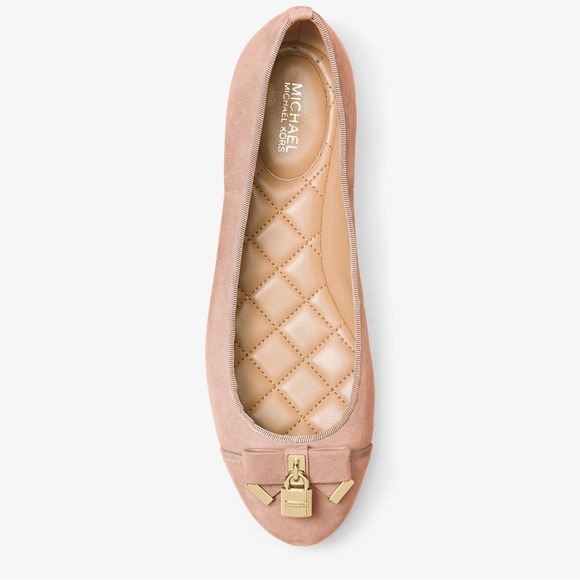 Michael Kors Alice Suede Ballet Flat Size 8 - Picture 1 of 11